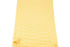 Yellow and White Narrow Stripe Speckled Knit Jersey Fabric Remnant 30 inches length STK00256A