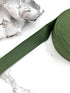 Olive Green Cotton Knit Jersey Bias Tape 1.25 inches width 18 yards BST00338