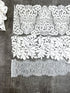 White Lace Trims Variety Trim Scrap Pack Scrap Bundle Pack 10 Pieces LotA SPK00180