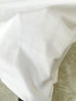 White Cotton Spandex Fine Rib Knit Jersey Fabric by the yard ATK00541R