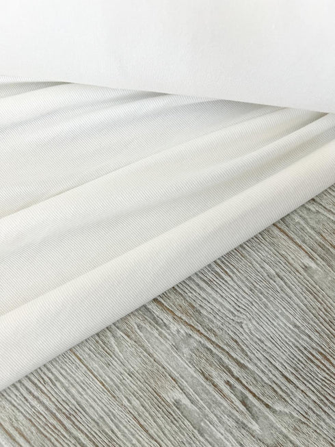 Cream Double Face Sweater Knit Fabric Designer Fabric by the yard OSK01219R