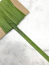 Green Fold Over Elastic Trim 10 yards ELT00306