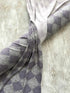 Purple and Olive Diamond Print Brushed Sweater Knit Fabric by the yard OSK01220R