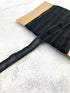 Black Netting Elastic Trim Remnant 11 yards ELT00310B
