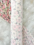 Blush Pink Floral Knit Jersey Fabric by the yard PDK00795R