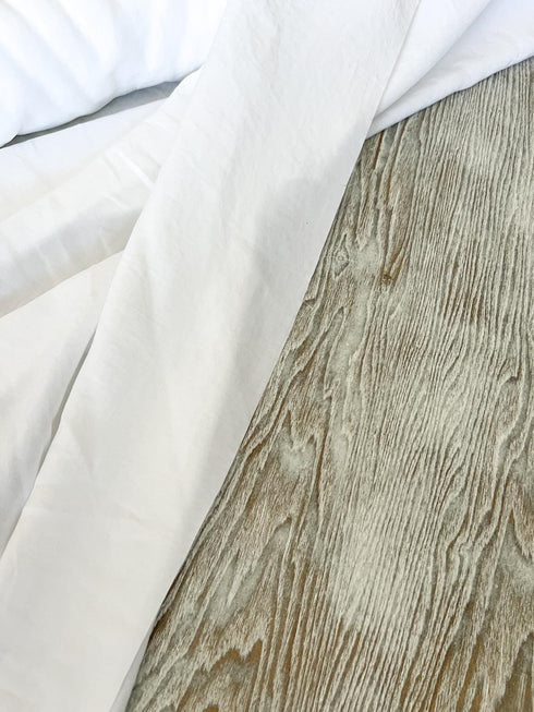 White Light Weight Washed Polyester Woven Fabric Designer Deadstock Fabric by the yard ATW00178R