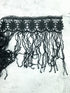 Black Fringe Lace Trims Variety Trim Scrap Pack Scrap Bundle Pack 3 pieces SPK00220