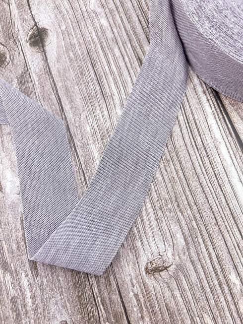 Purple Oxford Knit Bias Tape Binding Trim 1.25 inches width x 19 yards BST00342