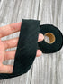 Black Rib Knit Bias Tape Binding Tape 1.25 inches width x 15 yards BST00344