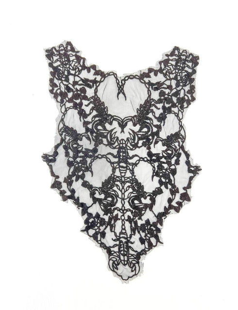 Black Brown Scorpion Applique APP00472