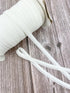 Off White Picot Elastic Trim Lingerie Trim Remnant 7/16 inch width x 20 yards