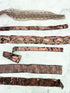 Brown and Gold Variety Fancy Trim Scrap Pack Scrap Bundle Pack SPK00226