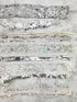 White and Silver Variety Fancy Trim Scrap Pack Scrap Bundle Pack SPK00229