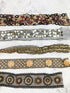 Black and Gold Variety Fancy Trim Scrap Pack Scrap Bundle Pack SPK00222