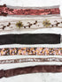 Brown and Gold Variety Fancy Trim Scrap Pack Scrap Bundle Pack SPK00226