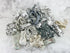 White and Silver Variety Fancy Trim Scrap Pack Scrap Bundle Pack SPK00229