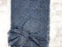 Dark Blue Floral Stretch Lace Fabric Remnant 1 yard14 inches length LAC00011