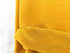 Mustard Yellow Pleated Woven Fabric Remnant 1 yard