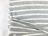 Heather Light Gray and Cream Stripe Knit Jersey Fabric Remnant 1.75 yards PDK00797