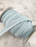 Light Blue Sweater Knit Fold Over Elastic Trim FOE 3/4 inch width 10 yards