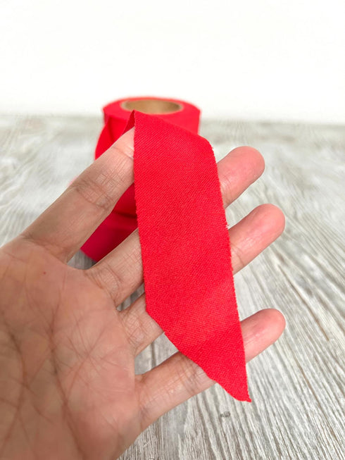 Red Bias Tape Bundle Pack of 3 Binding Tape Bias Trim