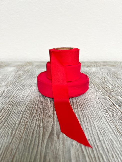 Red Bias Tape Bundle Pack of 3 Binding Tape Bias Trim