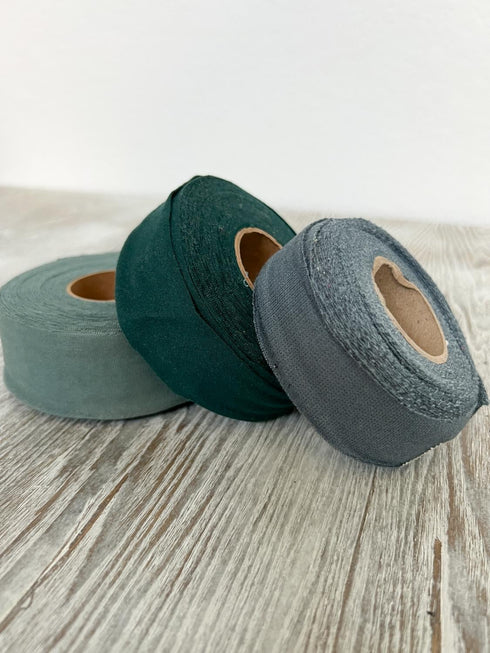 Green Knit Jersey Bias Tape Bundle Pack of 2 Binding Tape Bias Trim Knit Bias Tape 34 yards BST00352