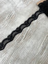 Black Floral Stretch Lace Trim 4.75 yards SLT00333