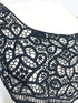 Black Cotton Lace Applique: DIY Sewing Craft Fashion