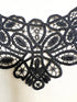 Black Lace Applique: Sewing Dress Fashion Embellishment