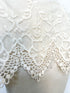 Ecru Embroidered Applique for Back Top