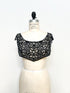 Black Cotton Lace Applique: DIY Sewing Craft Fashion