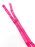 Barbie Pink Adjustable Bra Straps Lingerie Straps Elastic Trim 1 Pair