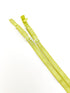 Key Lime Yellow Adjustable Bra Straps Lingerie Straps Elastic Trim 1 Pair