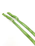 Lime Green Adjustable Bra Straps Lingerie Straps Elastic Trim 1 Pair