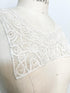 Ivory and Ecru Applique for Front Top