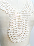 Ecru Cotton Lace Applique for Front Top