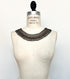 Gold Chain and Beads Neck Applique Front Applique for DIY Sewing Supplies Craft Notions
