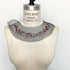 Rhinestone Neck Applique Front Applique for DIY Sewing Supplies Craft Notions