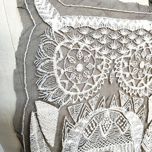 Owl Applique Embroidered Applique