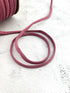 Dark Blush Pink Ponte Knit Spaghetti Strap Trim: 3/8" 10 yards