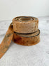 Rust and Gray Tie Dye Knit Eyelet Bias Tape Bundle: 32 Yards, 1.25" Width