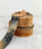 Rust and Gray Tie Dye Knit Eyelet Bias Tape Bundle: 32 Yards, 1.25" Width