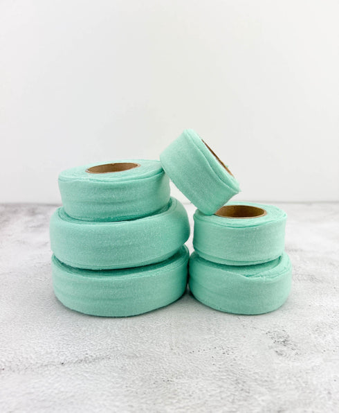 Mint Green Knit Jersey Bias Tape Bundle: 70 Yards, 1.25" Width