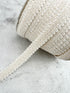 Off White Fancy Braided Gimp Trim: 3/4 inch, 5 Yards