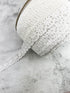 Off White Cotton Crochet Lace Trim: Scalloped Edge, 5 Yards