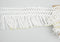 White Crochet Like Cotton Fringe Trim 5 inches width x 3 yards ATN00992
