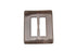 Warm Gray Dark Brown Large Slide Buckle 4-1/8 inches x 3-3/8 inches NTN00046