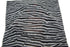 Black Gray Wavy Stripe Open Weave Sweater Knit Fabric 1 Yard and 22 Inches
