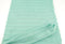Mint Green Stripe Open Weave Sweater Knit Fabric by the yard Extra Wide